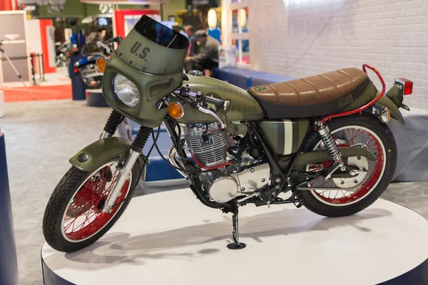 Custom amerikanisches Militärmotorrad — Stockfoto