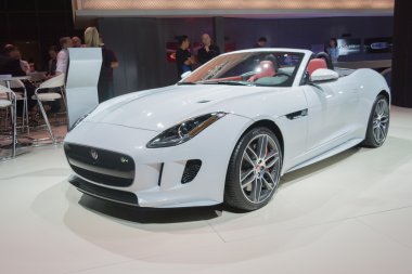 Jaguar F-tipi Cabrio araba ekranda