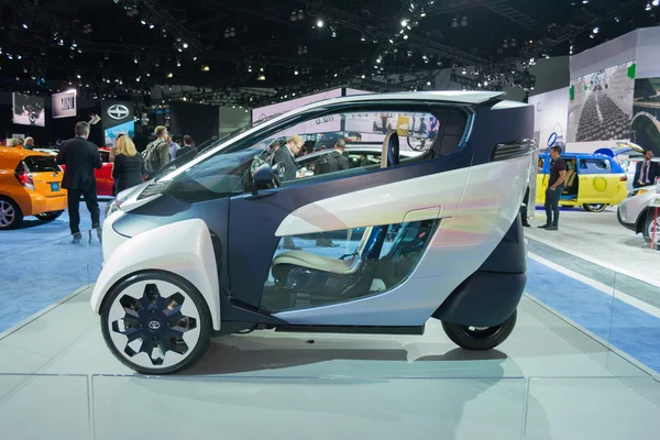 Toyota i-ROAD on display — Stock Photo, Image