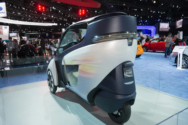 Toyota i-ROAD on display — Stock Photo, Image