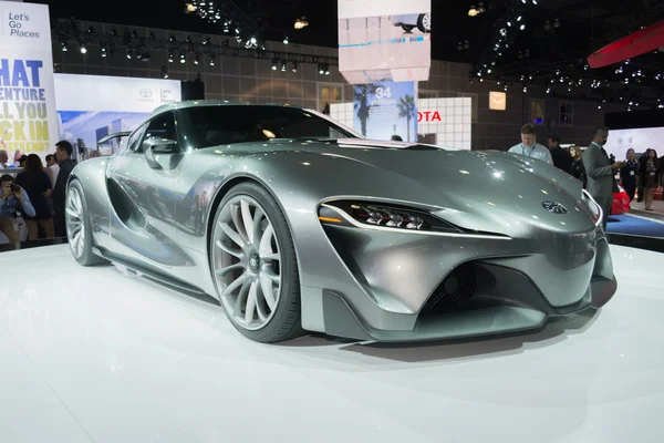 Toyota Ft-1 koncepció jármű kijelző — Stock Fotó