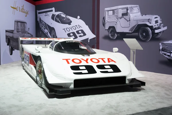 ディスプレイのトヨタ Imsa Gtp イーグル Mkiii スポーツ プロトタイプ — ストック写真