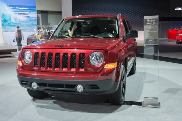 Jeep Patriot 2015 em exibição — Fotografia de Stock