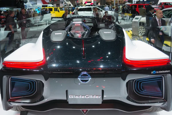 Nissan BladeGlider Concept 2015 on display — Stock Photo, Image