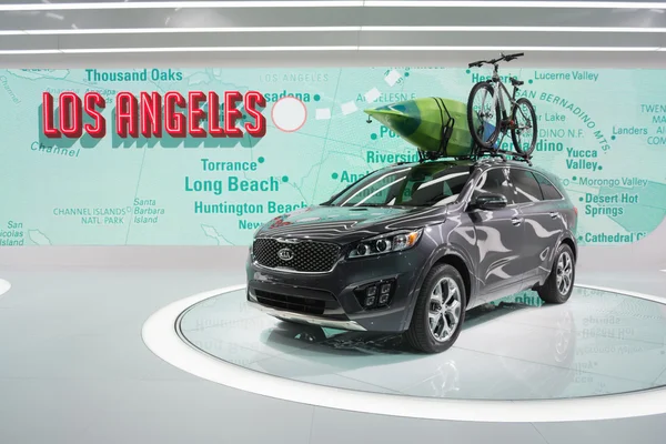 Kia Sportage 2015 on display — Stock Photo, Image