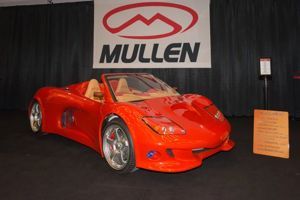 Mullen GT Carbon Fiber car in mostra — Foto Stock