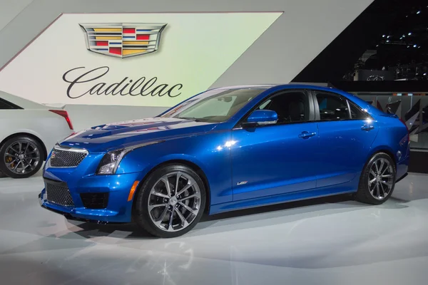 Cadillac ATS Sedan auto in mostra — Foto Stock