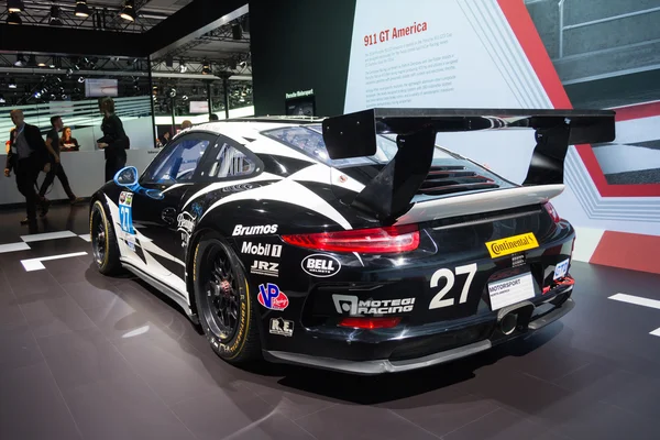Porsche 911 GT America на выставке — стоковое фото