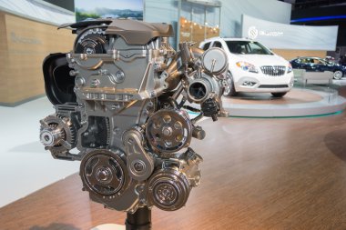 Buick motoru ekranda