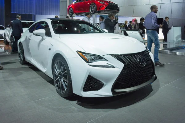 Lexus RC-F udstillet - Stock-foto