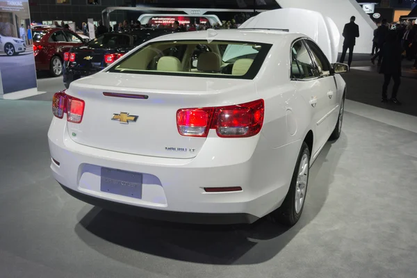 Chevrolet Malibu Lt 2015 op display — Stockfoto