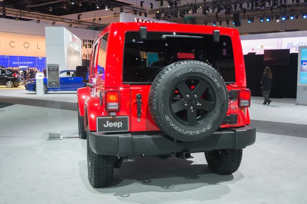 Jeep Wrangler 2015  on display — Stock Photo, Image