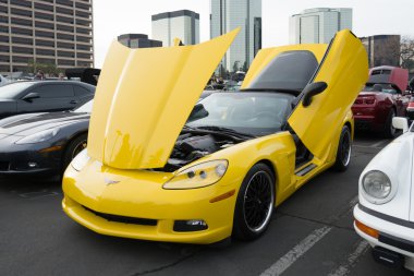 Chevrolet Corvette C6 Z06 ekranda