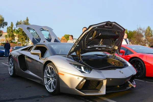 Lamborghini Aventador on display — Stock Photo, Image