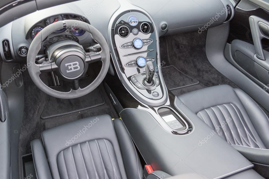 Bugatti Veyron Interior On Display Stock Editorial Photo