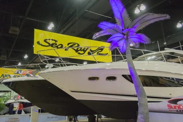 Sea Ray boats on display — Stock Photo, Image