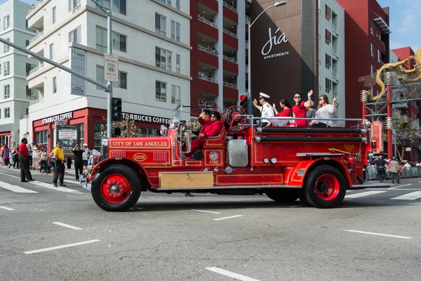 Vintage fire truck — Stock Photo, Image