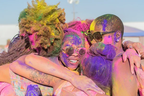 People dancing and celebrating — Stock Photo, Image