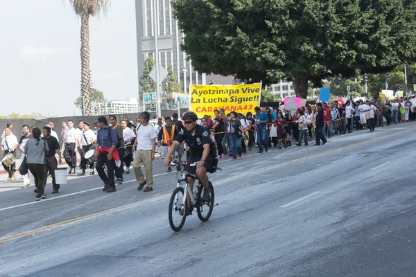 Relatives of the students who disappeared in Mexico packed the s — Stock Photo, Image