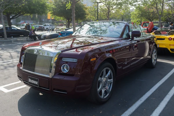 Rolls-Royce convertible on display — Stock Photo, Image