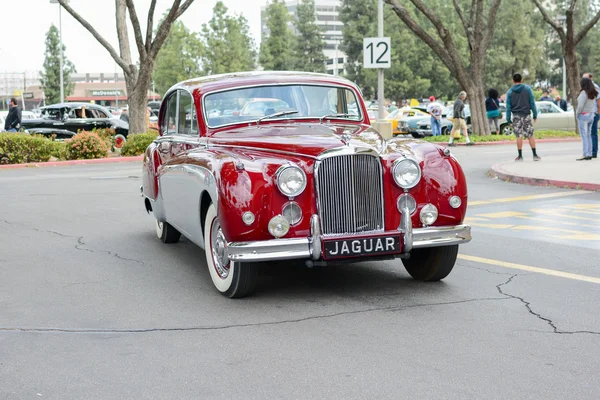 Jaguar Mark klasszikus autó a kijelzőn — Stock Fotó