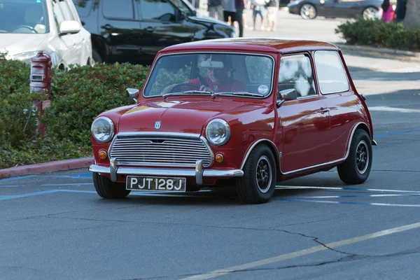 Mini car on display — Stock Photo, Image