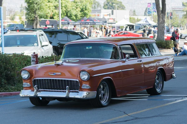 Chevrolet Bel Air Nomad Station Wagon coche en exhibición — Foto de Stock