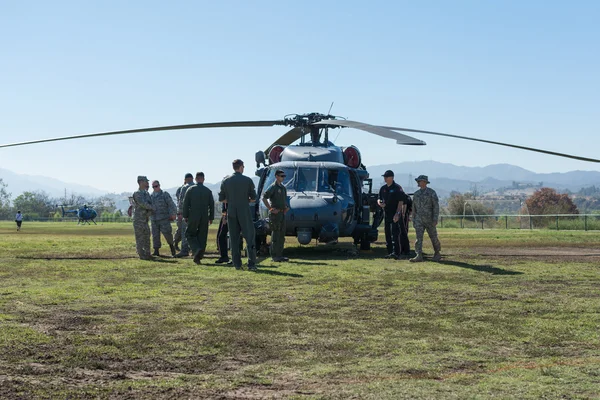 米陸軍シコルスキー mh--60 k ヘリコプター — ストック写真