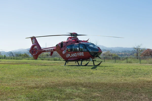 Hélicoptère des pompiers des hautes terres — Photo