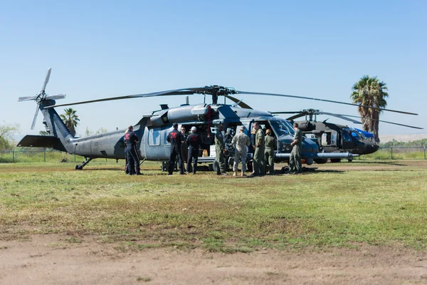 Amerikanska armén helikopter sikorsky mh - 60k — Stockfoto