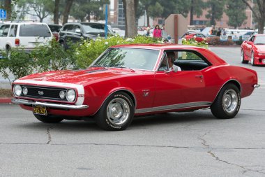Chevrolet Camaro SS car on display