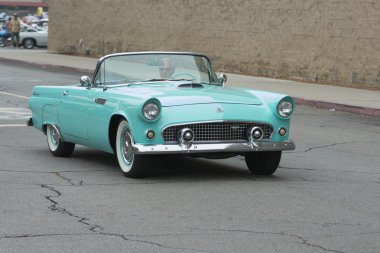 Ford Thunderbird Convertible car on display