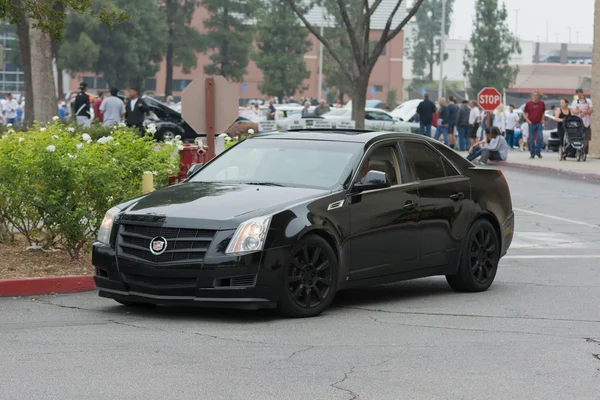 Автомобиль Cadillac CTS на выставке — стоковое фото