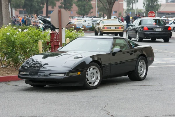 Samochodu Chevrolet Corvette na wyświetlaczu — Zdjęcie stockowe