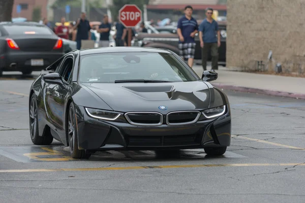 BMW i8 car on display — Stockfoto