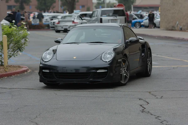 Porsche 911 Turbo carro em exposição — Fotografia de Stock