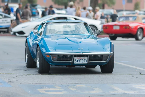 Corvette Stingray car on displau — 스톡 사진