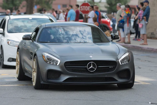 Mercedes-AMG GT car on display — Stockfoto