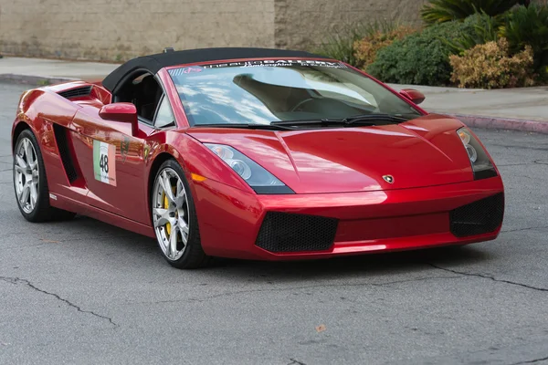 Lamborghini Gallardo auto in mostra — Foto Stock