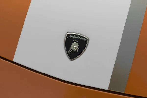 Lamborghini logotipo do carro — Fotografia de Stock