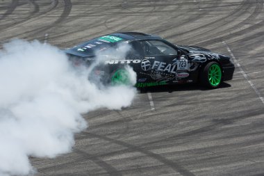 Araba drift sunumu