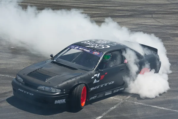 Auto driftet Präsentation — Stockfoto