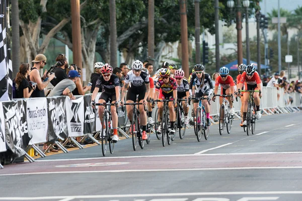 Cyclists competing — Stock Photo, Image