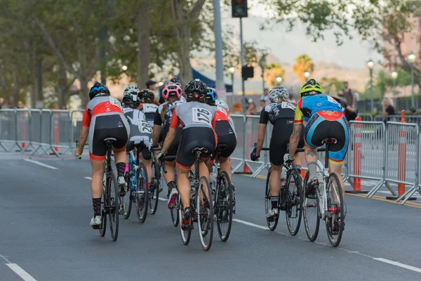 Cyclists competing — Stock Photo, Image