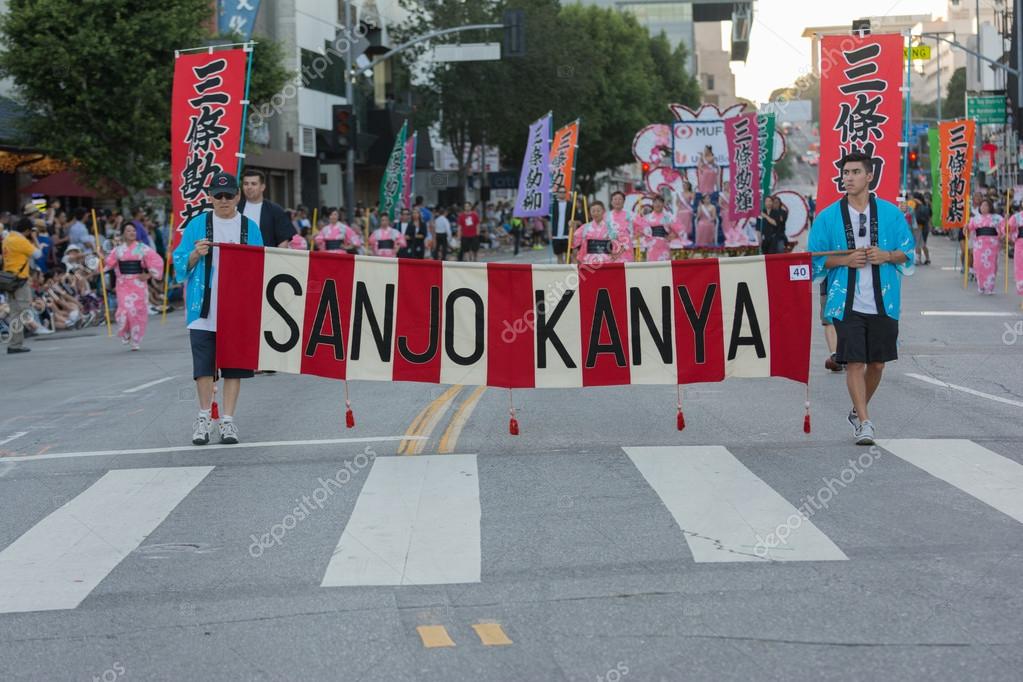 75th Annual Nisei Week Grand Parade Stock Editorial Photo