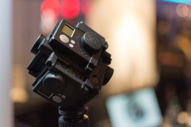 360 derece sanal gerçeklik kamera sistemi