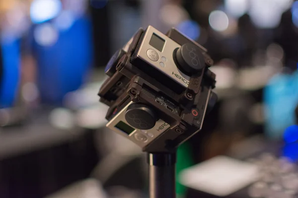 360stupňové virtuální realita kamerový systém — Stock fotografie