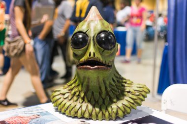 Alien Mask on display