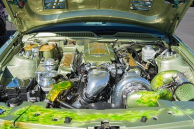 Ford Mustang custom engine