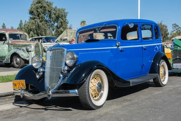 Ford Modelo 40 730 De Luxe Fordor Sedan 1934 em exposição — Fotografia de Stock